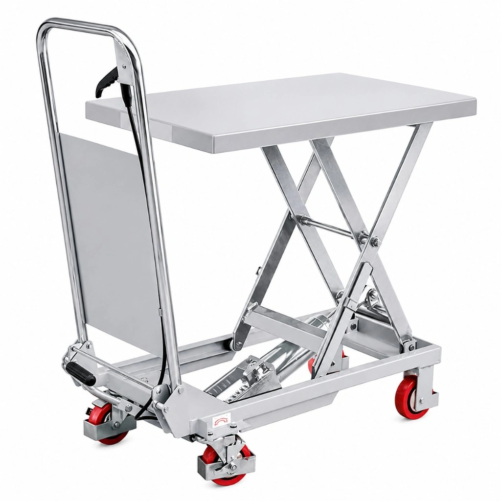Stainless Steel Mobile Lift Table (MPS150S) 150 kg