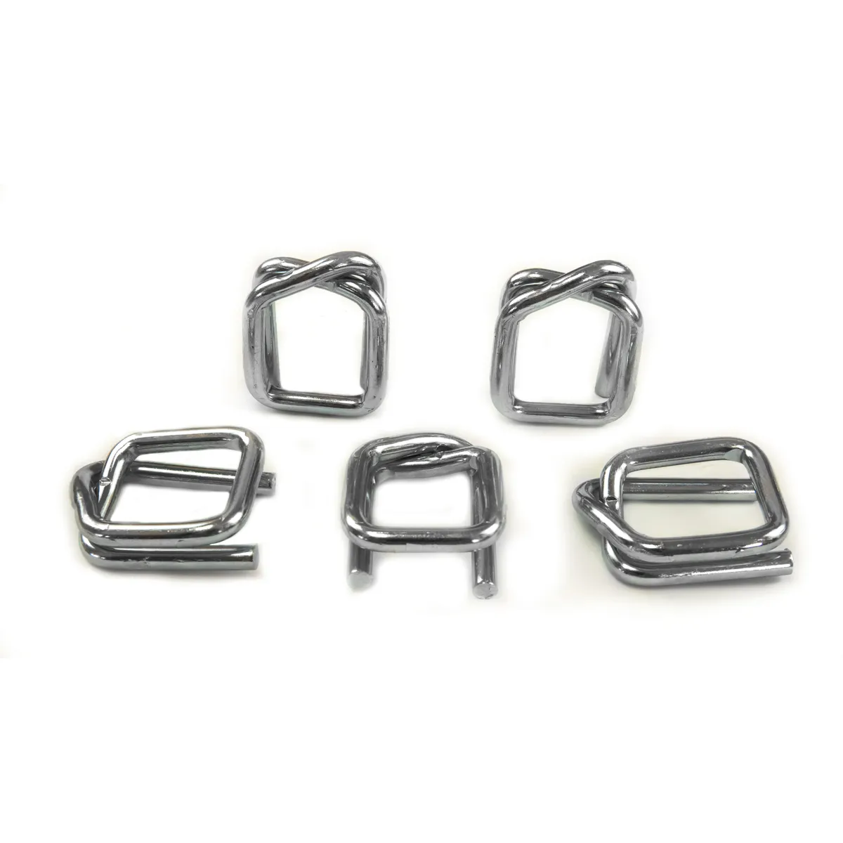 Galvanized Wire Buckles for Polyester Strapping (BUCKLES-32G) 32 mm