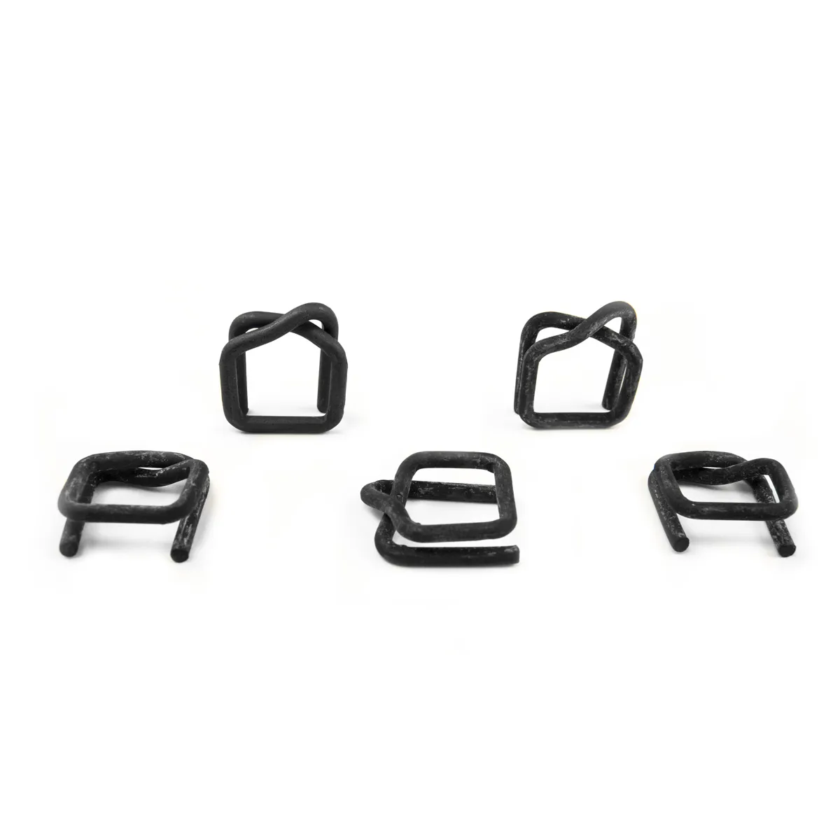 Phosphated Wire Buckles for Polyester Strapping (BUCKLES-19F) 19 mm